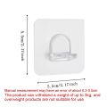 Shelf bracket adhesive nail self-adhesive wardrobe shelf bracket clip wall hanging bracket partition non punching strong bracket.