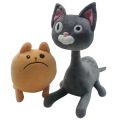 New Noodle and Bun Plush Toy Cat and Dog Plushies Dolls Soft Stuffed Anime Cat Toys Home Room Decor Dolls for Kid Birthday Gift. 
