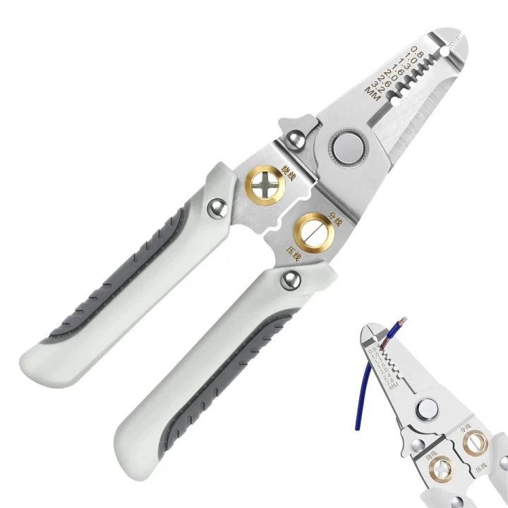 6 In 1 Wire Stripper Special Wire Pliers Tool Electric Cable Stripping