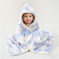 Cartoon Animal Baby Bath Towel, Soft Newborn Hooded Bath Towel, Small Blanket, Toddler Bathrobe, Warm Wrap Towel, Suitable for Both Boys and Girls. 