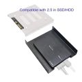 LDPCSJ Metal SSD HDD Adapter Bracket 2.5 to 3.5 Inch SATA Compatible PC Case Mobile Use Portable Hard Drive Mounting Kit. 