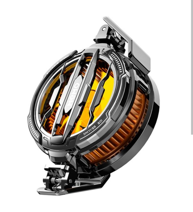 Memo CX07 Magnetic Semiconductor Phone Cooler - RGB Radiator Cooling Fan for Gaming