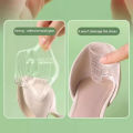 Silicone Gel Heel Inserts Self-Adhesive Anti-Blister Cushions Adjustable Shoe Size Pads Reusable Comfort Heel Pad for Heels. 