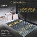 Premium Ergonomic Foam Prayer Mat | Ultra-Comfort Orthopedic Janamaz with Colorful Velvet Quilted Design. 