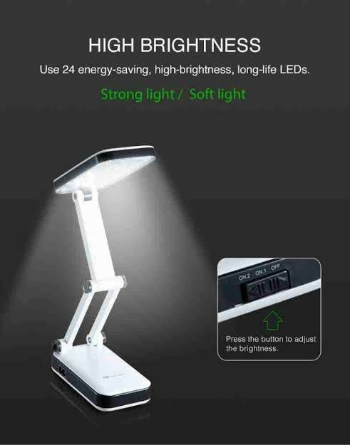 Portable, Rechargeable Study Lamp,Table lamp, Reading light lamp
