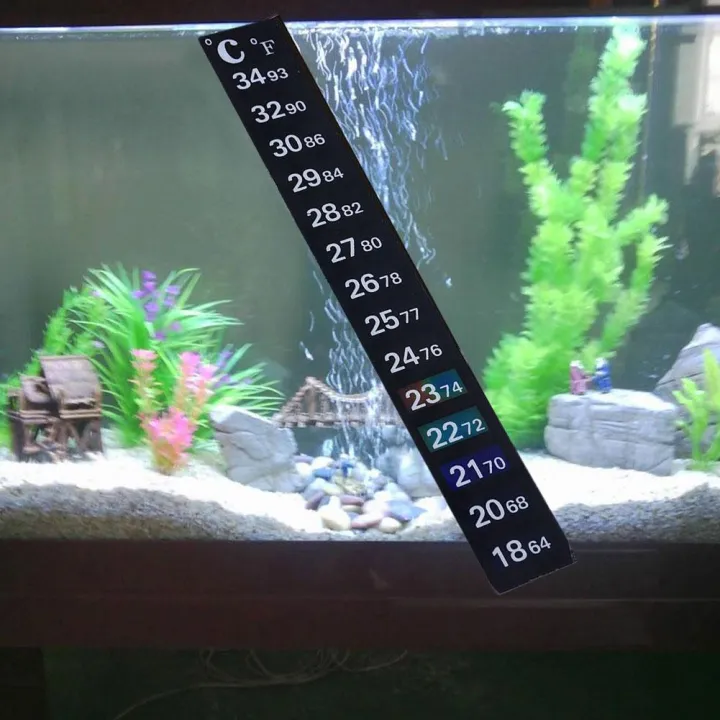 Digital%20Aquarium%20Home%20Stick-on%20Thermometer%20Fish%20Tank%20Strip%20Dual%20Scale%20C/F%20Discolor%20Temperature%20Measurement%20Sticker%20Tools%20-%20Image%203
