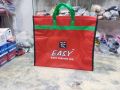 High quality long lasting fabric bag - red. 