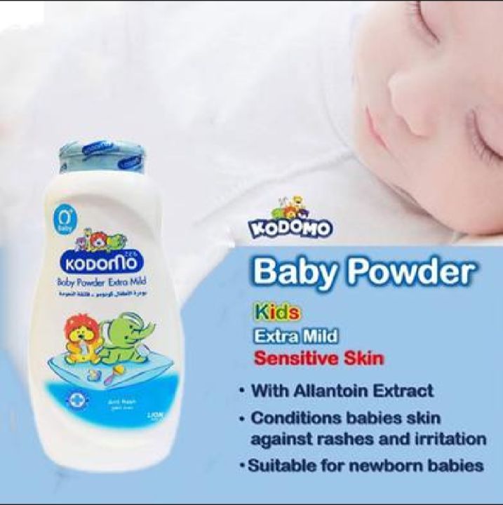 Kodomo%20Baby%20Powder%20Extra%20Mild%20160g%20New%20Born%200+%20(Thailand)%20-%20Image%206