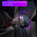 【Clearance Stock】Ball Shaped Car Steering Wheel Black Metal Bearing Car Accessories 360 Degree Rotation Universal Fit Replacement Rotary Knob. 