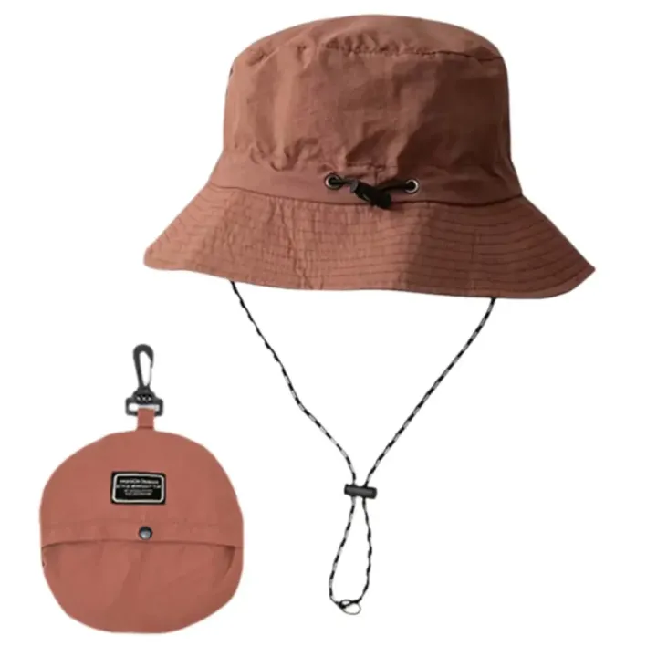 Collapsible%20Bucket%20Outdoor%20Hat%20Waterproof%20Fisherman%20Hat%20Women%20Summer%20Sun%20Anti-UV%20Protection%20Camping%20Hiking%20Mountaineering%20Caps%20-%20Image%207