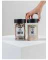 Jars Labels Stickers |Masala stickers 1.5 inch size/Full White color Label with Black Text | Easily Peelable and Applicable (pack of 35) by KYCHEN PLUS. 
