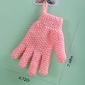 1 Pack Of Five Finger Bath Gloves Creative Home Body Massage Sponge Lazy Bath Gloves Deodorant Massage Elastic Bath Scrub Mud. 
