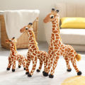 Real Life Giraffe Plush Toys High Quality Stuffed Animals Dolls Soft Room Decor35-60cm  Kids Baby Birthday Christmas . 