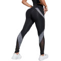 Mesh Spliced Leggings Women Roman Cloth Leggings Gym Running Trainning Quick Drying and Breathable Fashion Yoga Fitness Pants. 