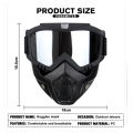 2024 Dustproof Motocross Glasses Adjustable Motorcycle Goggles Breathable Full Face Protective Motorbike Dirt Bike Off-road Mask. 