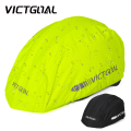 VICTGOAL Waterproof Reflective Cover For Bicycle Helmet Rainproof Cycling Helmet Rain Cover MTB Road Bike Helmet Dustproof Cover.