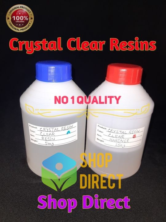Art Resin Ratio 100% IMPORTED Epoxy Resin - Crystal Resin (750 ml ...