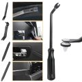 Universal Trim Removal Tool Kit No Scratch Plastic Pry Tool Kit-Interior Door Panel Clip Fastener Removal Set for Vehicle.