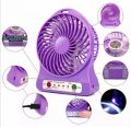 Portable Mini Fan USB Charging Rechargeable Battery. 