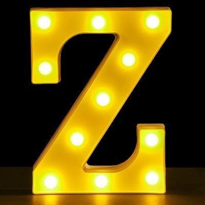 Alphabet Letter LED Light Outdoor Home Decor And Club Wedding Wall Decor