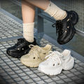 Fashion Breathable Chunky Sneakers Women 2025 Spring Summer New EVA Non Slip Wading Shoes Woman Thick Sole Platform Sports Shoes. 