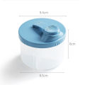 Portable milk powder packing box rotary multi-purpose four-cell packing box easy to disassemble and easy to clean. 