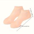 2 Pack Moisturizing Silicone Gel Socks for Dry Cracked Feet Nourishing Skin Lubricating Foot Care Massage Socks freshfeet. 