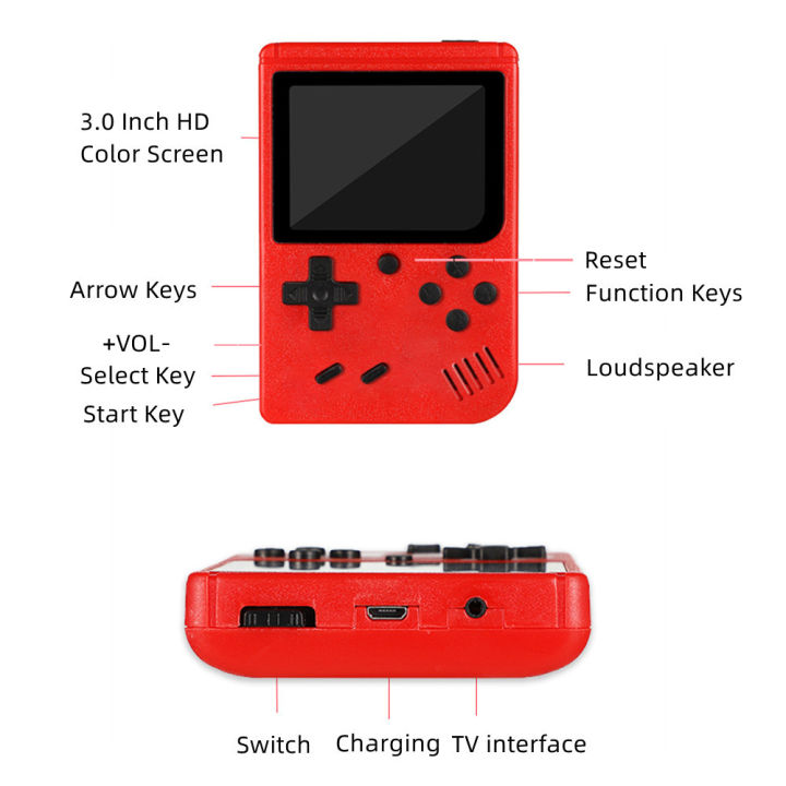 2.4%20Inch%20LCD%20Screen%20Retro%20Video%20Game%20Console%20Built-in%20400%20In%20Handheld%20Portable%20Pocket%20Mini%20Game%20Console%20Christmas%20%20Christmas%20-%20Image%204