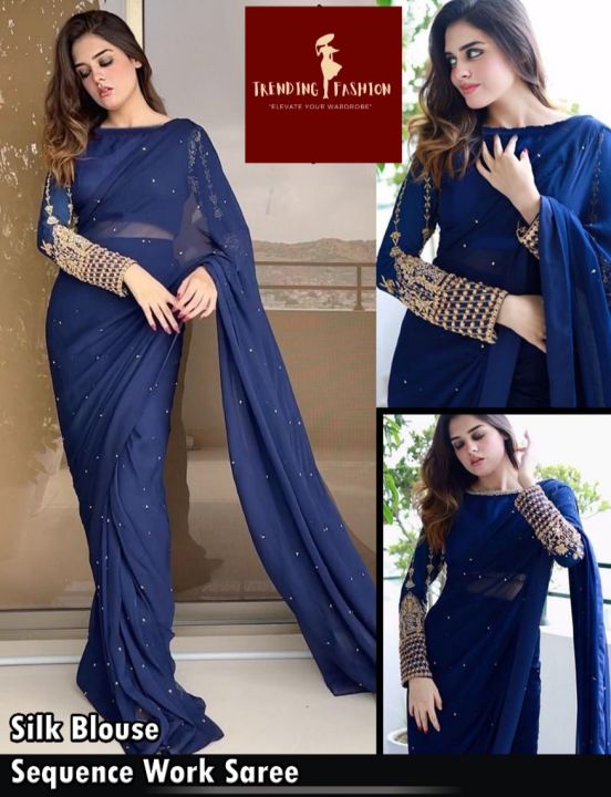 Fancy%20Stitched%20Saree%20for%20Girls%20%E2%80%93%20Embroidered%20Silk%20&%20Chiffon%20-%20Image%203