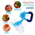 Infant Silicone Nipple/Vegetable and Fruit Feeding Utensil/Bite Happy Coke Feeding Aid/Baby Helper for Eating Fruit Puree. 