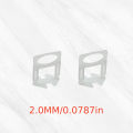 270Pcs Clips and 90Pcs Plastic Tile Leveling System with 1 Pliers Tool (Also Available as Individual Accessories) - Reusable Wedges, Professional Spacing and Alignment Kit, for Ceramic Floor and Wall Tile Installation. 