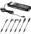 Neewer 6-in-1 Timer Shutter Release Remote Control Compatible with Canon 700D 650D 550D 60D,5D MarkIII 6D 70D 7D MarkII,Nikon D4 D300s D700 D800,D90 D7100 D600 D5300 D610 D5100 D3200 D3100 etc. 