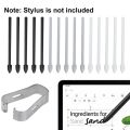 Replacement Pencil Tips for Tab S6 S7 S21 S22 S23 S24 Note 10 20 S Pen SPen Nibs with Removal Tweezer Refill Set.