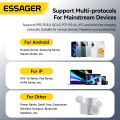 Essager 33W GaN USB Type C Charger Digital Display PD Fast Charging For iPhone 16 15 14 Pro Max iPad Mini 6 S22.