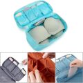 Portable Travel Storage Bag Multi-function Bra Underwear Organizer Bags Toiletry Cosmetic Case for Outdoor Travel. 