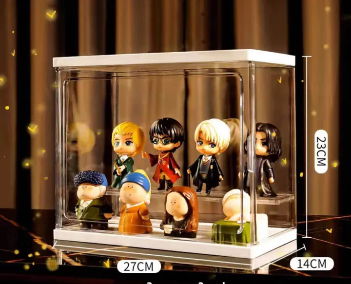 Doll Model Box Storage Cabinet Magnetic Suction Tape Light Box Blind Box Handmade Doll ...