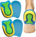 1 Pairs of Silicone Gel Heel Pads, Heel Spur Inserts, Orthopaedic Heel Cushions, Soft Gel Insoles for Relief from Plantar Fasciitis, Heel Spurs and Achilles Pain.
