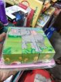 Wooden Puzzle Cartoon 9 Blocks Six-sided Drawing 3D Puzzle A Variety of Cartoon Patterns Six Pictures. 