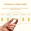 ONCE DAILY OMEGA 3 FATTY ACID (FISH OIL) - COMBO PACK OF 2x30 SOFTGELS. 