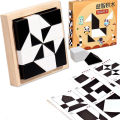 120 Level Block Cube Puzzle with Storage Hidden Geometric Shape Pattern 3D Thinking Training Montessori education Children toys. 