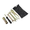 Universal Motorcycle Spark Plug Spanner Wrench Socket Tool Kit  Aluminum Alloy Motorcycle Repair Tool Pliers Wrenches Screwdrive. 