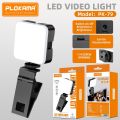 Video LED light | selfie LED light | PLOKAMA PK-79 LED light for professional live streaming and photographs. 