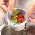 100/500Pcs Disposable Kitchen Sink Filter Sewer Drain Anti-blocking Garbage Bag Pool Leak Mesh Bag Strainer Sink Garbage Net. 