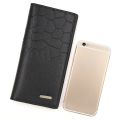 Men Long Wallet PU Leather Slim Wallet Long Clutch Leather Wallet Long Business Male Wallet Coin Purse Men Purse Pouch with Card Holder for Men. 
