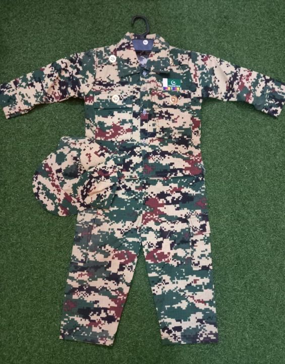 Army Costume for Kids, Boys and girl Military Soldier Costume