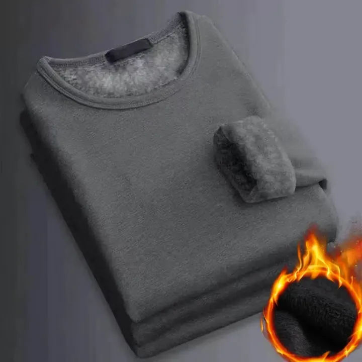 Winter%20Men%20Thickening%20Velvet%20Warm%20Tops%20Men's%20Long-sleeved%20Thermal%20Underwer%20Male%20Round%20Neck%20Fashion%20T-shirt%20-%20Image%203