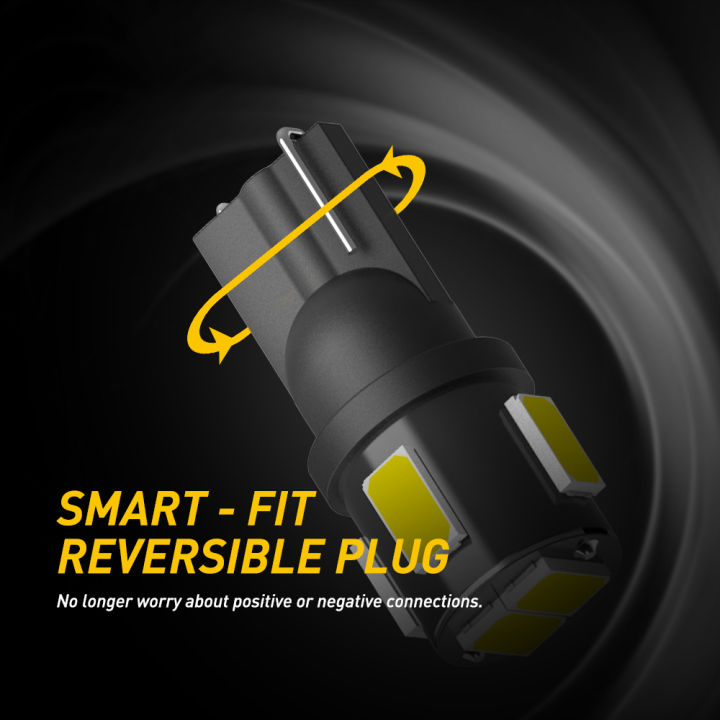 AUXITO%2010Pcs%20T10%20LED%20W5W%20194%20168%20LED%20Car%20Side%20Interior%20Lights%2012V%20Super%20Bright%20Bulb%20Auto%20White%206000K%20Parking%20Marker%20Dome%20Lamps%20-%20Image%205