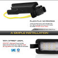 LED License Plate Tag Light Lamp for Dodge Charger Challenger 2015 2016 2017 2018 2019 2020 2021 2022 for 2017-up Jeep Compass. 