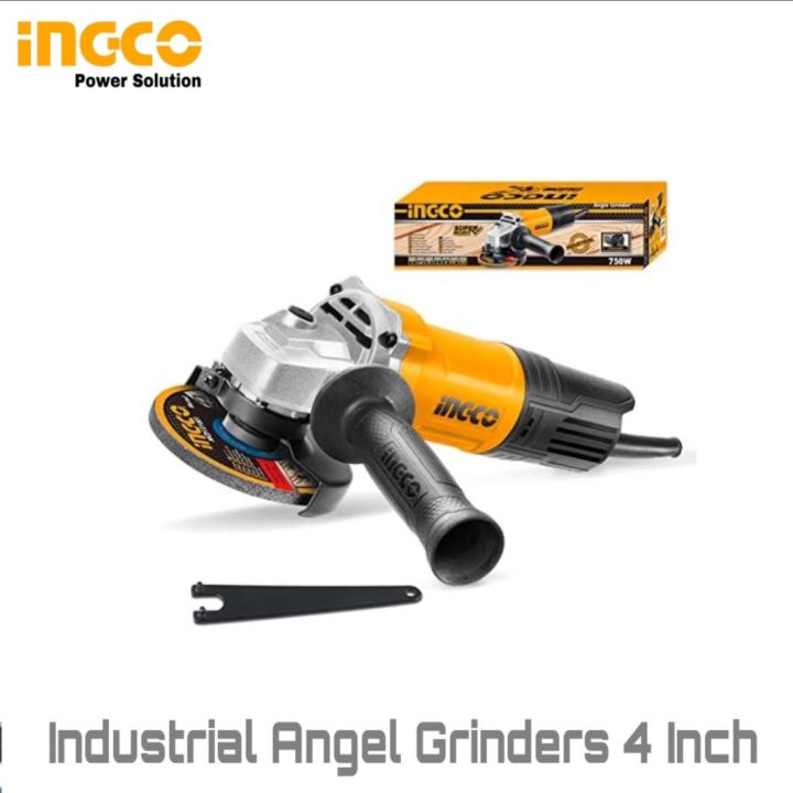 INGCO%20900%20Watts%20Angel%20Grinder%201%20Ingco%20AG900282%204%20inch%20Angel%20Grinder%20%7C%20100mm%20Ingco%20900W%20Industrial%20Angel%20Grinder%20%7C%20-%20Image%202
