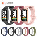 Strap for Mi Band 9 Active Silicone Watchband for Xiaomi Mi Band 8 Active Wristband For Redmi Band 2 3 Sports Style Replacement. 